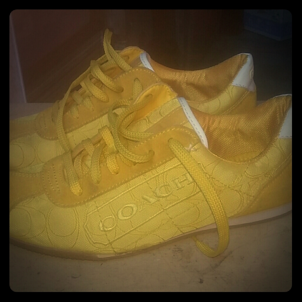 Women's Coach running shoes